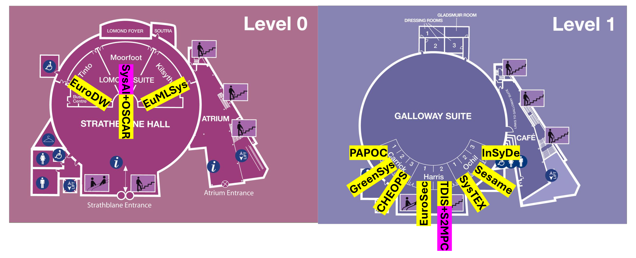 EICC Venue Floor Plan